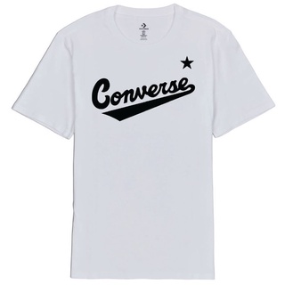 ราคาระเบิดConverse - เสื้อ - รุ่น - CORE CENTER FRONT LOGO TEE WHITE - 123001665BWWS-3XL