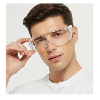 ภาพหน้าปกสินค้าแว่นตานิรภัย แว่นตา Lab Eye Protection Medical ป้องกันตาสวมใส่ Virus Protection anti fog หน้ากากแก๊ส goggles anti-fog ที่เกี่ยวข้อง