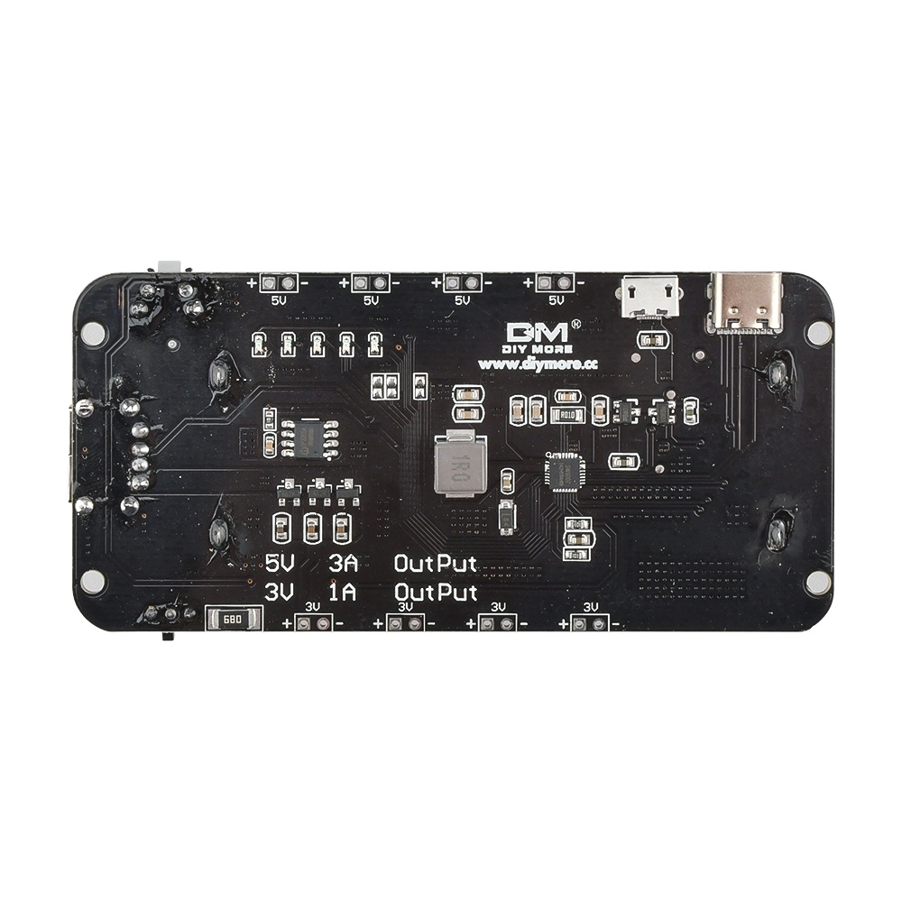ภาพหน้าปกสินค้าแบตเตอรี่ลิเธียม USB 18650 V8 5V 3A 3V 1A สําหรับ Raspberry Pi Wifi ESP8266 ESP32 จากร้าน btwatch6.th บน Shopee