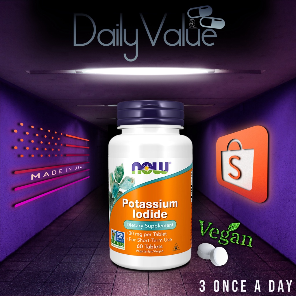 โพแทสเซียมไอโอไดด์-potassium-iodide-30-mg-60-tablets-by-now-foods