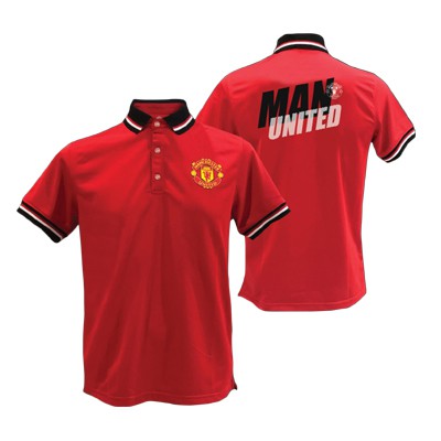 เช็คไซด์ก่อนสั่งซื้้อ-เสื้อโปโลแมนยู-ลิขสิทธิ์แท้-mufc-001-rd-สีแดง