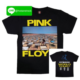 เสื้อยืดโอเวอร์ไซส์เสื้อยืดเนื้อ Cotton 💯 สัมผัสนุ่ม เบาสบาย  Pink FloydS-3XL