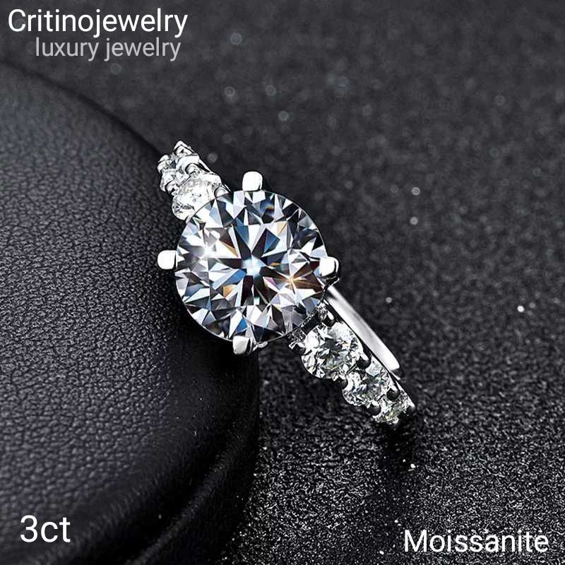 แหวนเพชรmoissanite3กะรัต