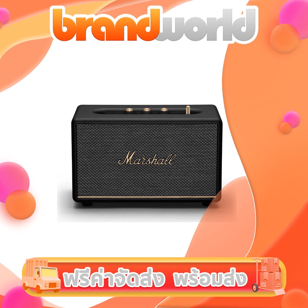 พร้อมส่ง-marshall-acton-iii-ของเเท้-ลำโพงบลูทูธ-ลำโพงบ้าน-ผ่อน0-รับประกัน-1-ปี