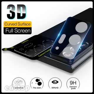3D Curved Tempered Glass Camera Lens  Cover Samsung Galaxy A22S A52 A12 A32 A42 Note 20 S20 S21 S22 Ultra Plus Case