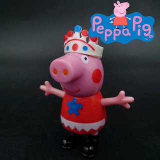 โมเดล Papa Pigs ขนาด 7.5 Cm ตัวละ 9 บาท ราคาถูกมาก ขยับแขนและขาได้ มีมงกุฎ👑ด้วย พร้อมส่งทันทีจ้า เอาไป แต่งเค้ก ก็สวย