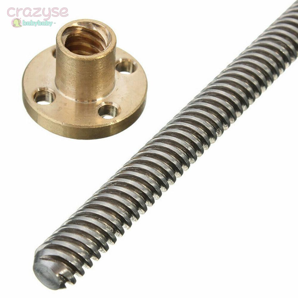 crazyspe-screw-micro-linear-guide-screw-rod-t8-lead-screw-trapezoidal-lead-wear-resistant