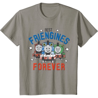 เสื้อยืดวินเทจเสื้อยืด พิมพ์ลาย Thomas &amp; Friends พรีเมี่ยม แฟชั่นสําหรับเด็กผู้ชาย และผู้หญิง อายุ 1-12 ปีS-4XL