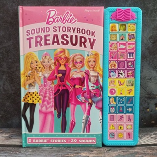 (New) Barbie Sound Storybook Treasury. Boardbook กดเสียง