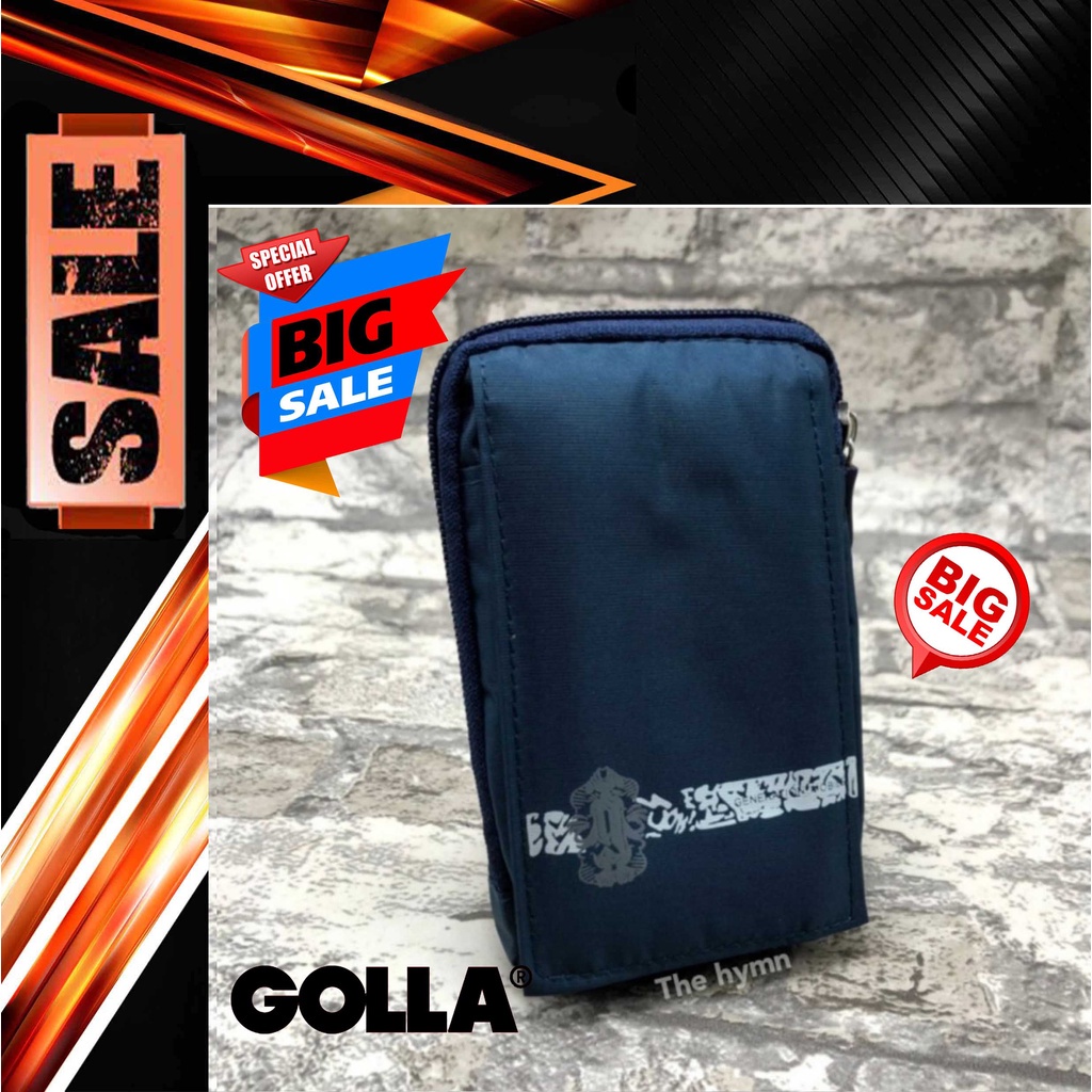 โปรโมชั่น ซองผ้า Golar สายคล้องคอ รฺ้อยเข็มขัด ใบเล็ก พร้อมสายสำหรับ ...
