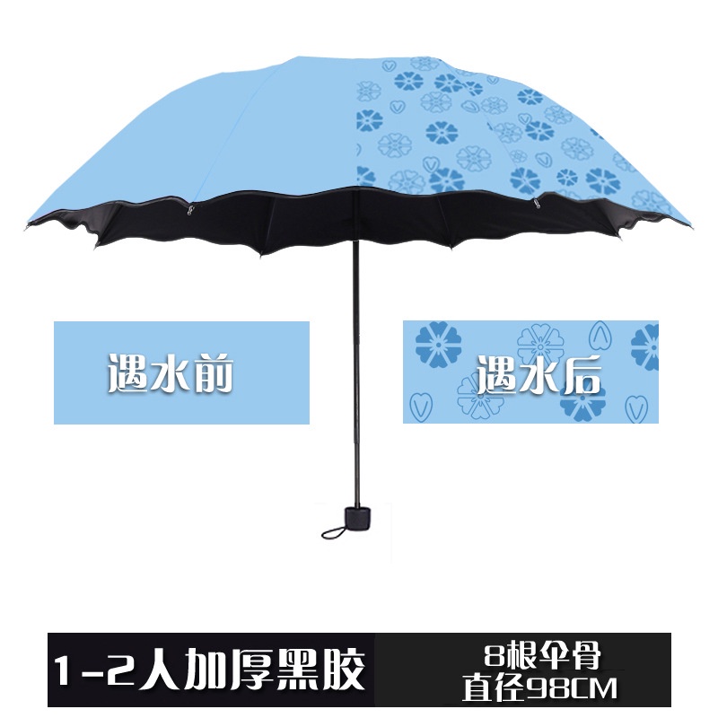 ภาพสินค้าร่มออโต้ ร่มพับ3ตอน ร่มกันUV ร่มกันฝน ร่มกันแดด ร่ม จากร้าน houseware_2020 บน Shopee ภาพที่ 5