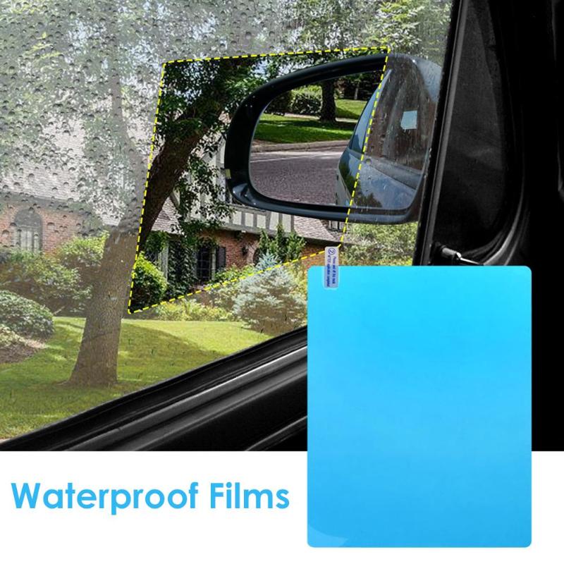 2-4-8-ชิ้น-ฟิล์มติดกระจกมองหลังรถยนต์-กันน้ํา-กันหมอก-ฟิล์มกระจกมองข้าง-สามารถปกป้องการมองเห็นการขับขี่ของคุณในวันฝนตก