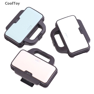 &lt; Cooltoy &gt; เครื่องทําแพนเค้กวาฟเฟิล แซนวิช โมเดลไฟฟ้า 1:12 สําหรับบ้านตุ๊กตา