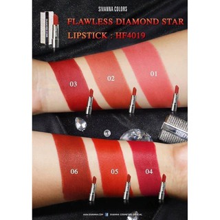 SIVANNA COLORS Flawless Dimond Star Lip ซีเวนน่า คัลเลอร์ส ฟลอเรส ไดม่อนด์ สตาร์ ลิป – HF4019