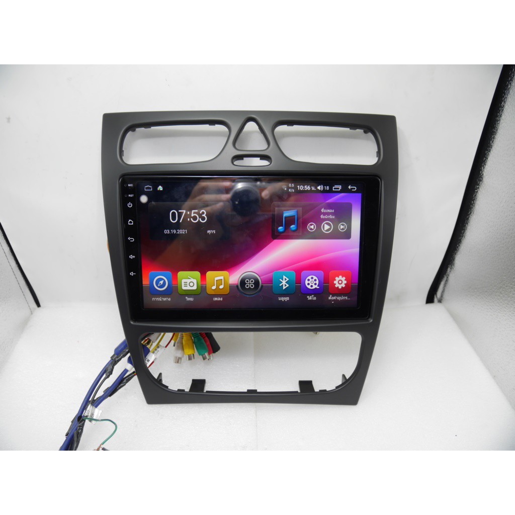 จอ Android W203 02-05 9นิ้ว SC7862 2CPU 8CORE 6+128/4+64/4+32(TS10) V10 ...