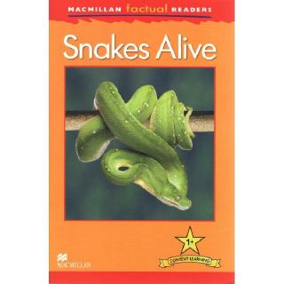 DKTODAY หนังสือ MAC.FACTUAL READERS 1:SNAKES ALIVE