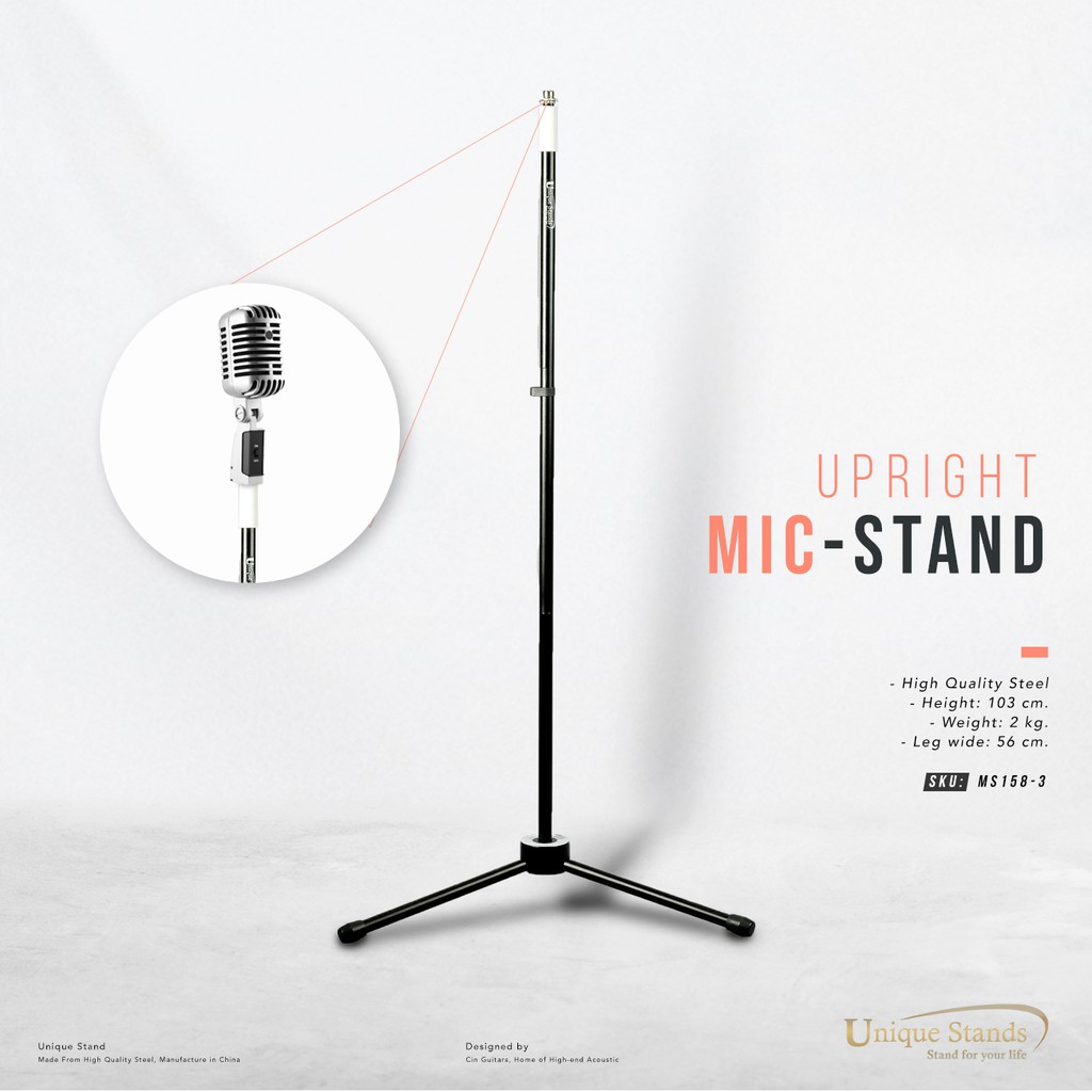 unique-stand-ms158-3-i-ขาตั้งไมโครโฟน-upright-stand