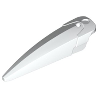 Lego part (ชิ้นส่วนเลโก้) No.15362 Hero Factory Weapon - Blade, Wide, Curved