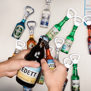 สินค้า สติกเกอร์จุกไม้คอร์ก รูปขวดเบียร์ 3d อเนกประสงค์ สุ่มสี สําหรับติดตู้เย็น บาร์ ร้านอาหาร