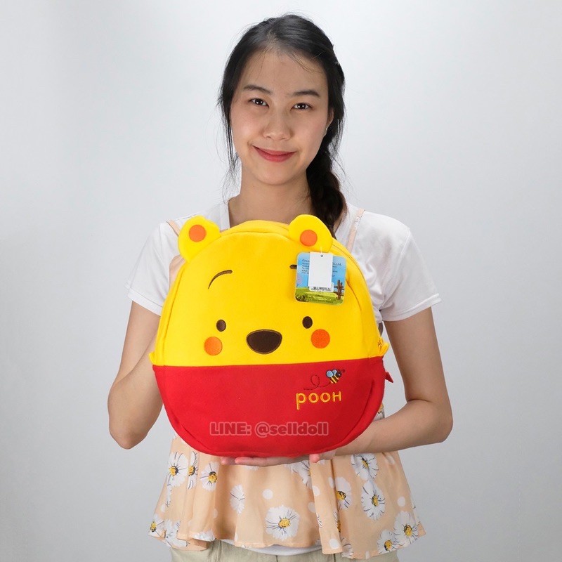 กระเป๋าเป้หมีพูห์-พิกเล็ต-ทิกเกอร์-ของแท้-pooh-piglet-tigger