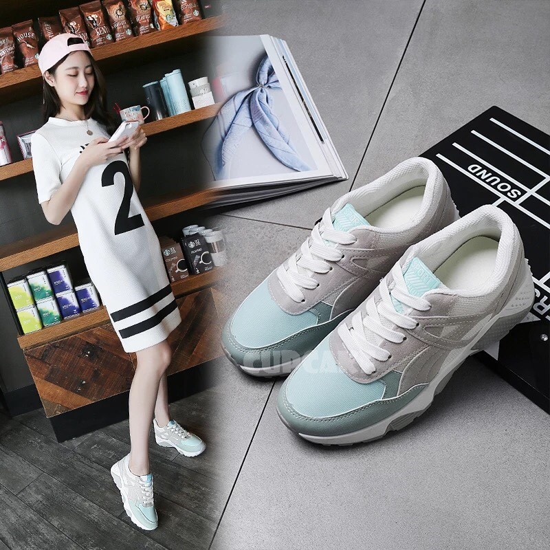 ภาพสินค้าKIYAYA รองเท้าผ้าใบแฟชั่นผู้หญิงรุ่นTP-SN3 (หน้าเท้ากว้างบวกเพิ่ม1ไซส์) จากร้าน kiyayashop บน Shopee ภาพที่ 5