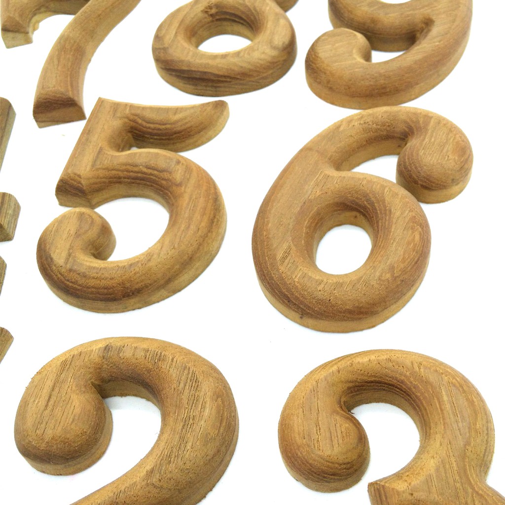 ตัวเลขอารบิกไม้สักทอง-เลข-0-9-ขนาด-2-5นิ้ว-งานแกะสลักไม้สักทองไม่ทำสี-ตัวเลขอารบิก-แกะสลักจากไม้สักทอง