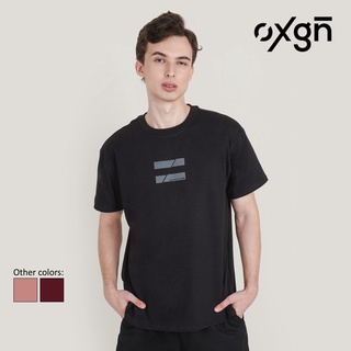 ✆✕OXGN COED เสื้อยืดโลโก้ Unisex Fit ในเสื้อหนักสําหรับผู้ชายและผู้หญิง (ดํา / บลัชออน / สีน้ํา )TJ