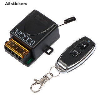 [ASstickers] รีโมตคอนโทรล รีเลย์ไร้สาย 433MHz 220V 30A RF 1CH