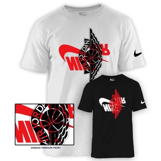 เสื้อตราหานคู่ - NIKE Glow In The Dark แขนสั้นเสื้อยืดคอตตอนลําลองรุ่นปี 2020 รุ่น MN-2050