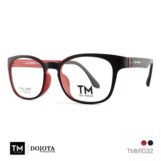 กรอบแว่นทรงเหลี่ยม Toni Morgan รุ่น TMM1032 สีดำ/แดง น้ำหนักเบา