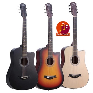 กีตาร์โปร่ง Will BM38C Acoustic Guitar
