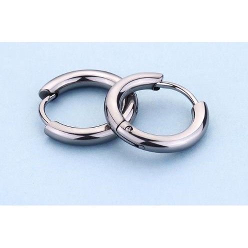 ต่างหูห่วงสแตนเลสวงกลมสไตล์พังก์-unisex-1-ชิ้น