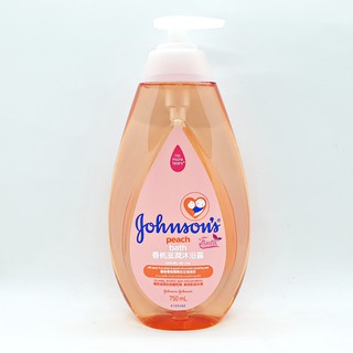 Johnsons baby peach Bath 750ml จอห์นสัน เบบี้ พีช ครีมอาบน้ำ