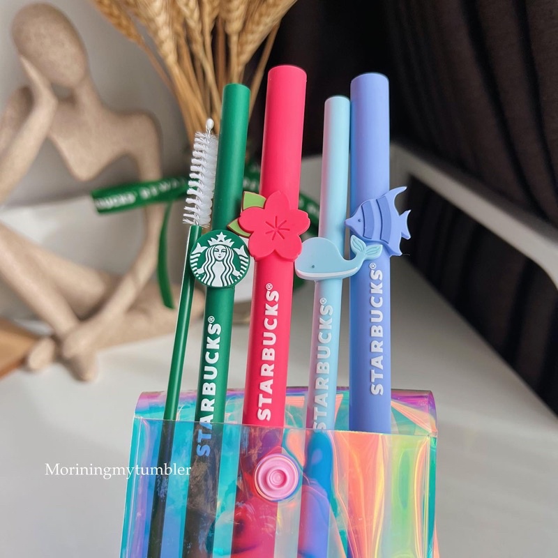 ของแท้-straw-set-summer-starbucks-korea