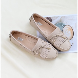 ภาพหน้าปกสินค้าSoulmate Shoes รองเท้าหนังแท้ Bella Mate in Creamy Brown ที่เกี่ยวข้อง