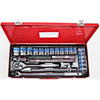 สินค้า EURO KING TOOLS 24 ชิ้น ชุดเครื่องมือ ประแจ ชุดบล็อก ของแท้!!