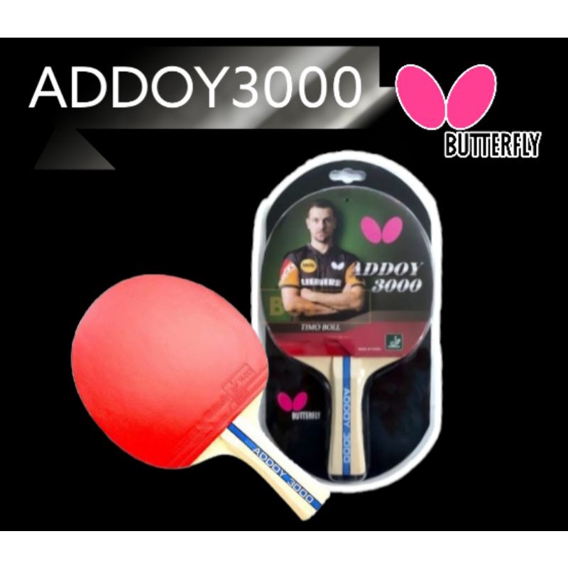 ไม้ปิงปองbutterfly-addoy3000-addoy2000-ลูกปิงปอง-รุ่น-easy-ball-40-สีขาวbutterfly