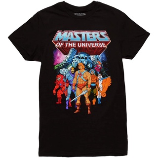 เสื้อยืดโอเวอร์ไซส์เสื้อเชิ้ต ลาย Bioworld Masters of The Universe Group สําหรับผู้ใหญ่S-3XL