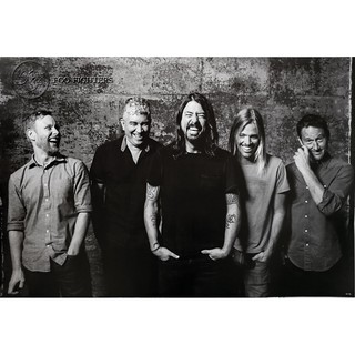 โปสเตอร์ รูปถ่าย วง ดนตรี ร็อค ฟูไฟเตอส์ Foo Fighters POSTER 24”x35” Inch American Alternative Hard Rock