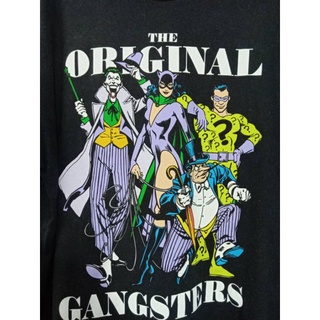 เสื้อยืด มือสอง ลายหนัง ลายการ์ตูน DC COMICS - GANGSTER XL อก 44
