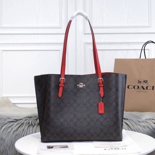 Coach  MOLLIE TOTE IN SIGNATURE CANVAS