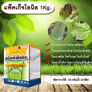 แพ็คเก็จโลนิล 1Kg. คลอโรทาโลนิล สารกำจัด โรคพืช เชื้อรา โรคแอนแทรคโนส โรคกุ้งแห้งพริก โรคราสนิม โรคใบจุด