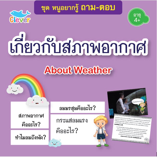 หนังสือชุดหนูอยากรู้-ถาม-ตอบ-เรื่องเกี่ยวกับสภาพอากาศ