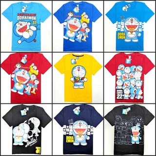 🔖ลดราคาพิเศษ อก36" เสื้อยืดเด็กโต โดเรม่อน Doraemon ลิขสิทธิ์แท้