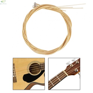 ECHO- ~Acoustic Bass Strings 4 String Brass Brass String Carbon Steel Core Guitars【Echo-baby】
