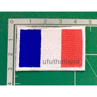 สินค้า อาร์ม ตัวรีดติดเสื้อ ธงชาติฝรั่งเศส