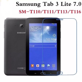 ฟิล์มกระจก นิรภัย เต็มจอSamsung galaxy Tab3Lite 7.0  Galaxy Tab3v 7.0 SM-T110 T116 T111