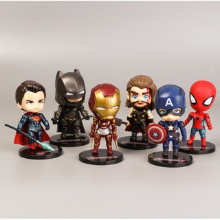 (สินค้าพร้อมส่งในไทย) โมเดล ฟิกเกอร์ มาเวล Avenger DC Mini Figures