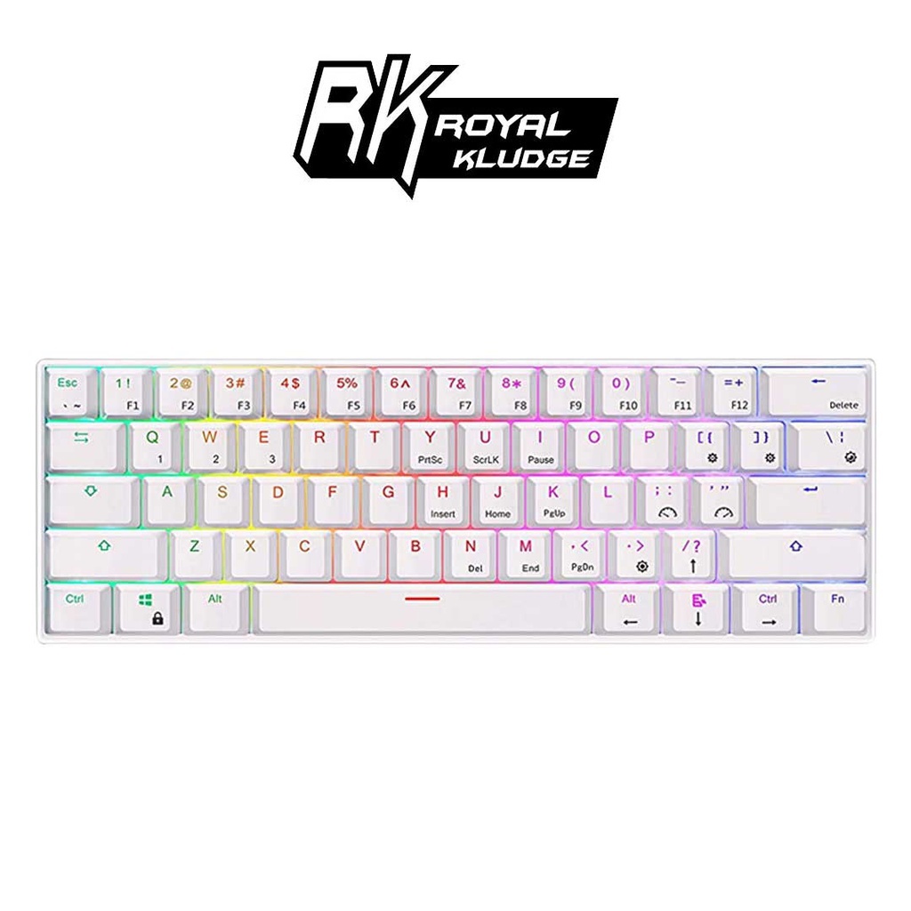 royal-kludge-rk61-rgb-hotswap-เปลื่ยนสวิตซ์ได้-คีย์บอร์ดเกมมิ่ง-ขนาด-60-ไร้สาย-bluetooth-ประกันศูนย์ในไทย-1-ปี