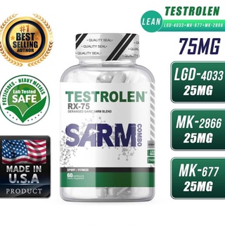 ภาพหน้าปกสินค้าSarms Combo TestroLEN 75mg 60 caps ที่เกี่ยวข้อง